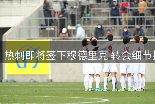 热刺即将签下穆德里克 转会细节接近敲定